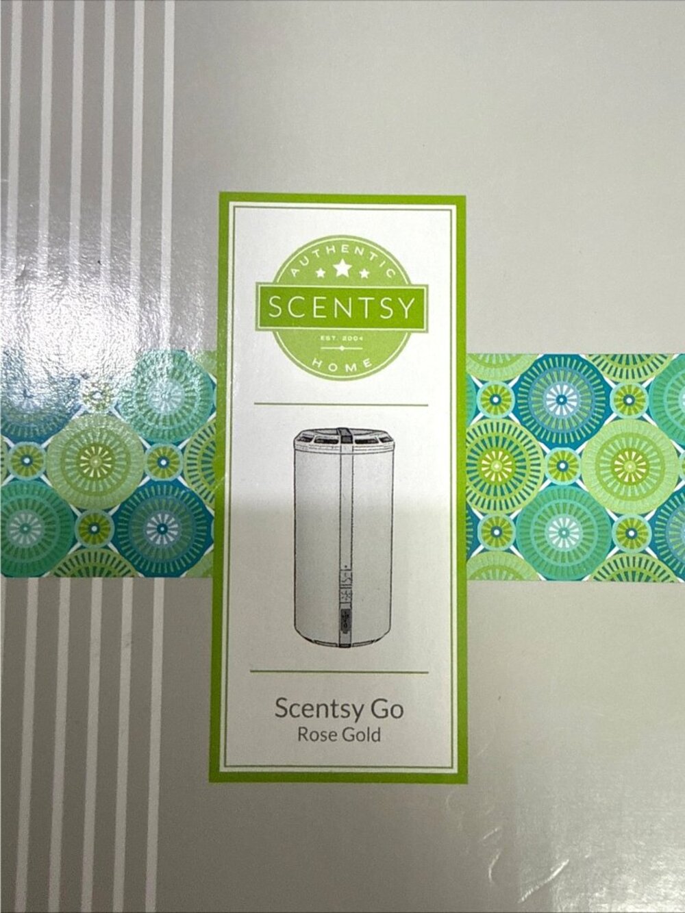 Scentsy Go Rose Gold Portable Fragrance System NEW In Box Air Freshener